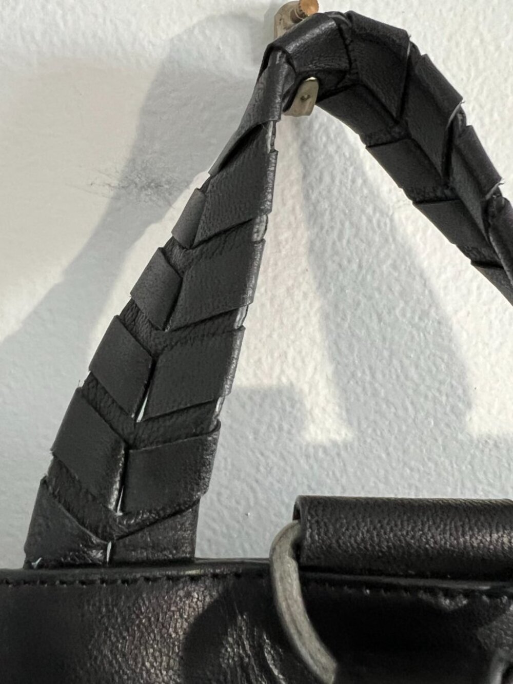 Lucky Brand Boho Leather Backpack Black (lightweight) - Picture 4 of 9